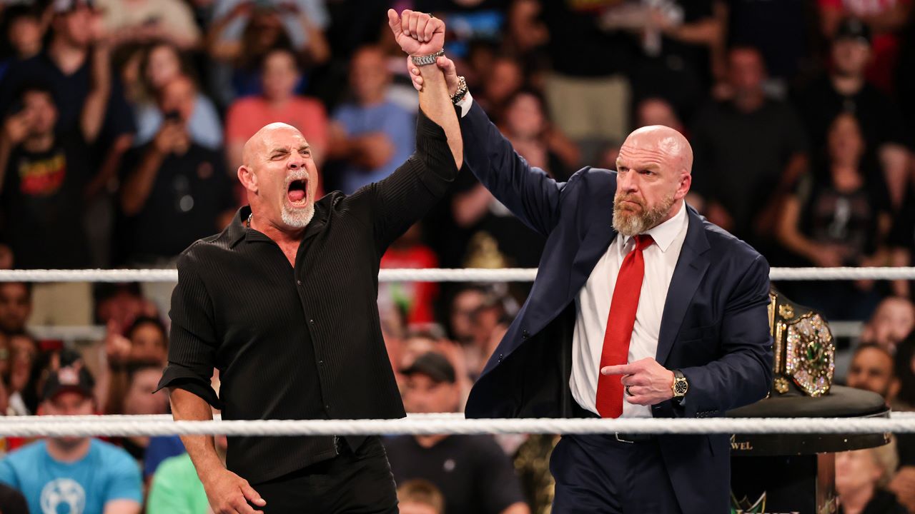 goldberg triple h wwe bad blood