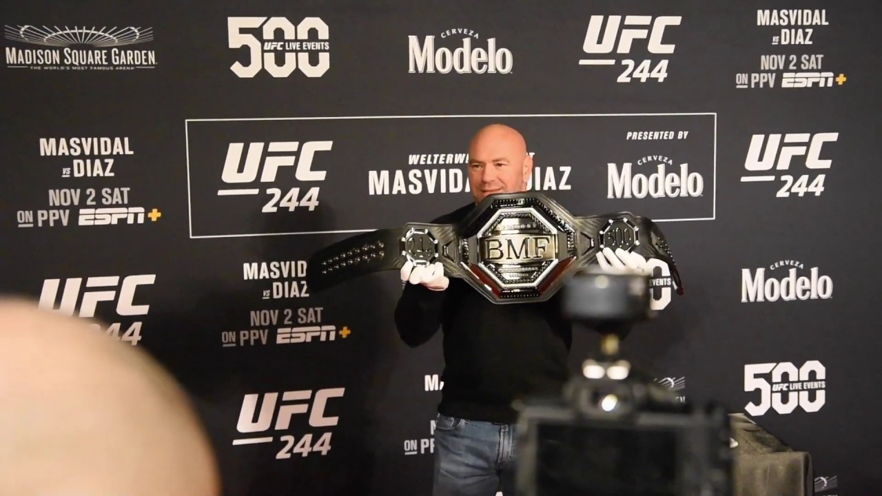 Dana White avoue son erreur de ne pas avoir mis en jeu la ceinture BMF lors de Holloway-Topuria à l'UFC 308