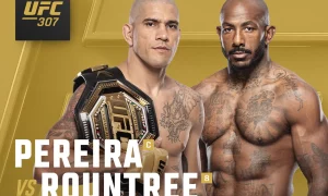 UFC 307 - Comment regarder Pereira vs Rountree Jr à la TV et en streaming