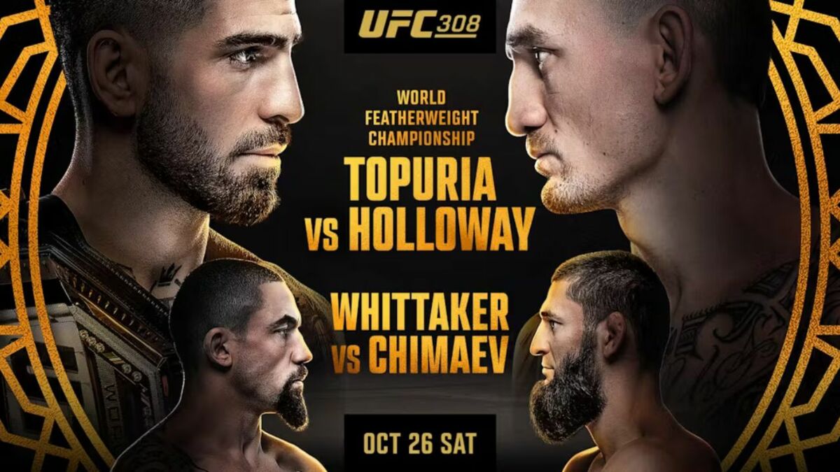 ufc 308 topuria vs holloway direct