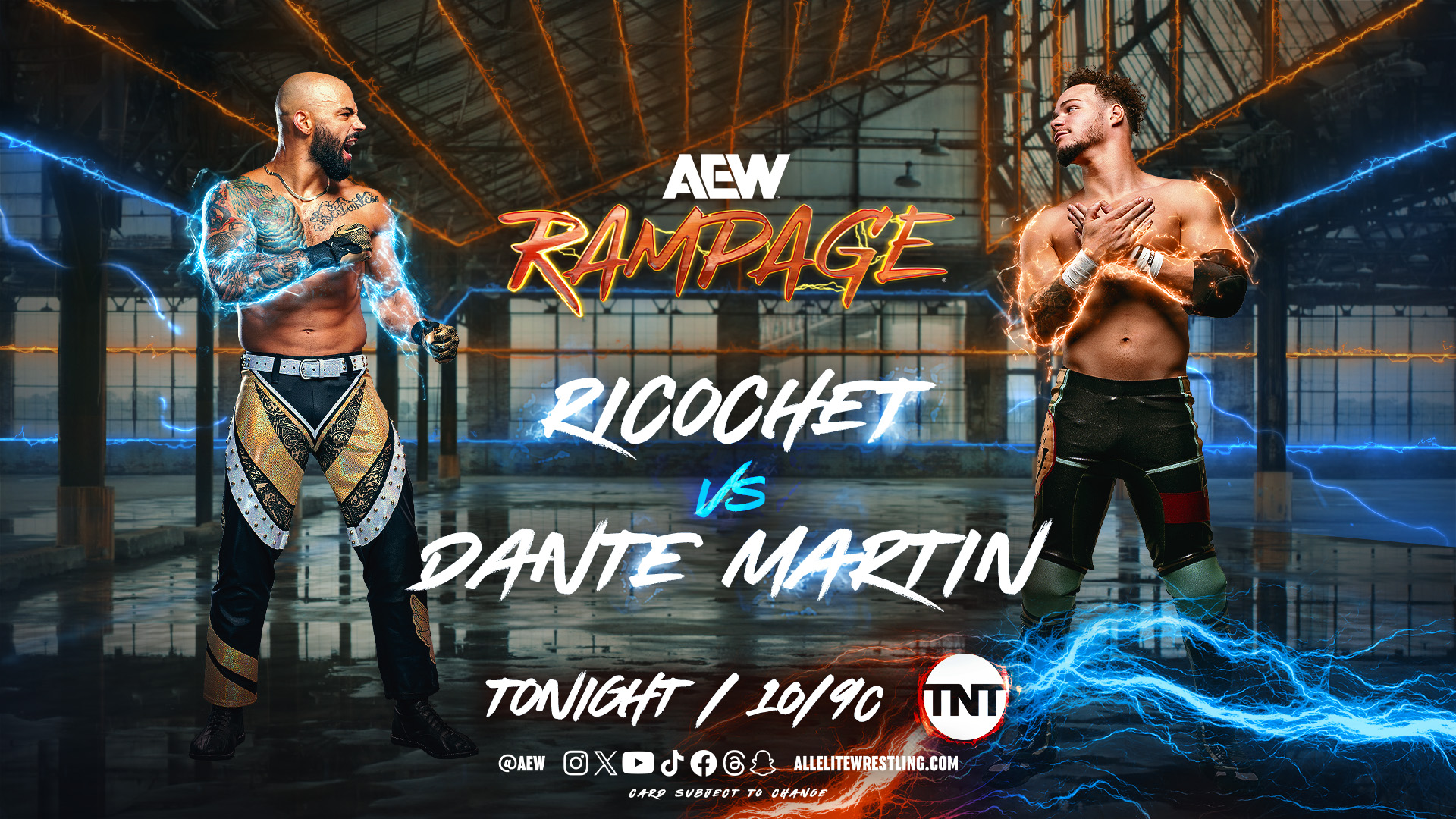 Résultats de AEW Rampage du 15 novembre.