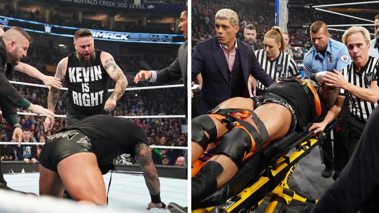 WWE SmackDown : Kevin Owens envoie Randy Orton à l'hôpital.