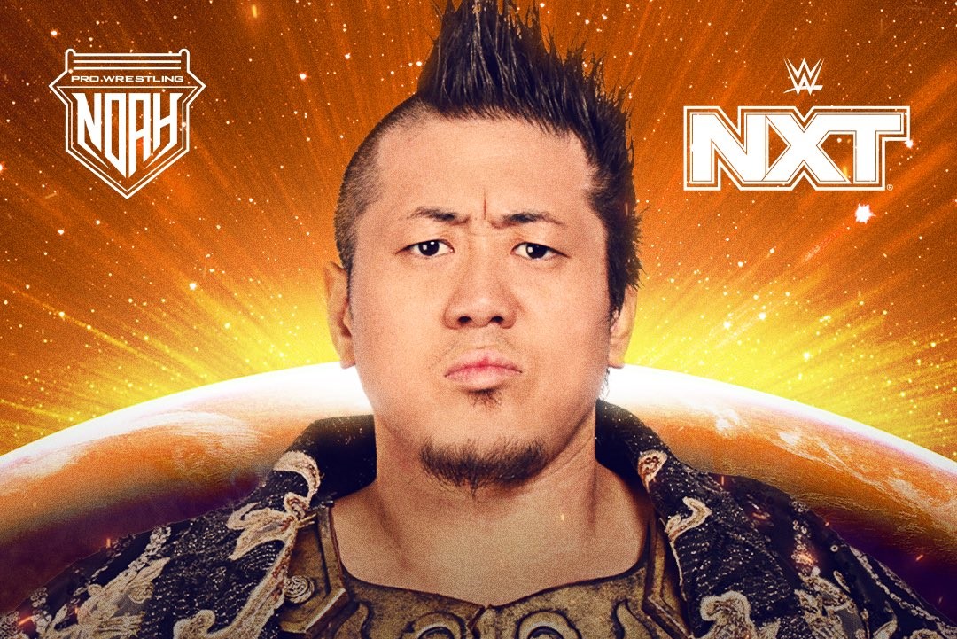 Le catcheur de la NOAH, Yoshiki Inamura, arrive à WWE NXT.