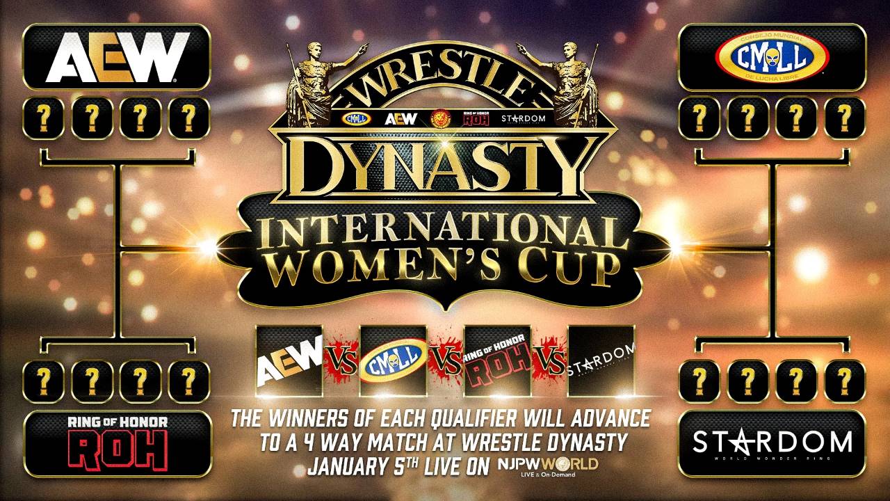 La NJPW annonce l'International Women's Cup pour Wrestle Dynasty.