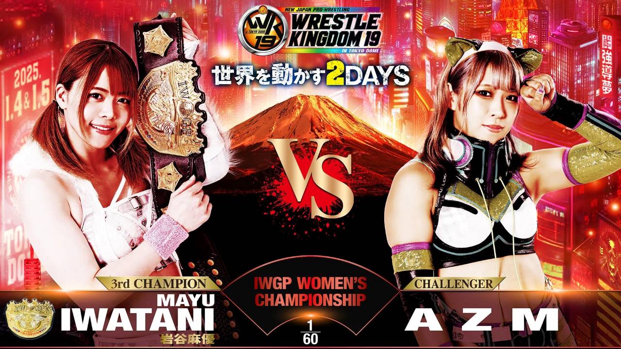 iwatani azm wrestle kingdom 19