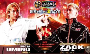 Cinq matchs officialisés pour NJPW Wrestle Kingdom 19, le main-event connu.