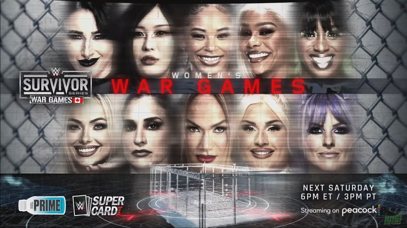 wwe wargames feminin survivor series 2024